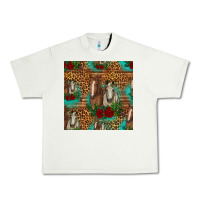 Pistachio horses with roses seamless pattern Urban Heavy Tee - HRA Design Shop
