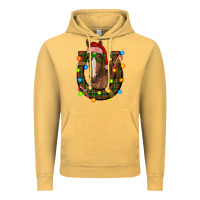 Christmas Horseshoe With Horse Vintage Hoodie | Teevron