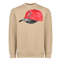 Mushroom red softball cap fa element Heavyweight Sweatshirt - FaDigitalArtStudio