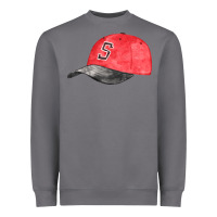 Storm red softball cap fa element Heavyweight Sweatshirt - FaDigitalArtStudio