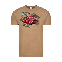 Vintage Coffee eat fresh buy local Vintage Tee - CowhideDigitalArt