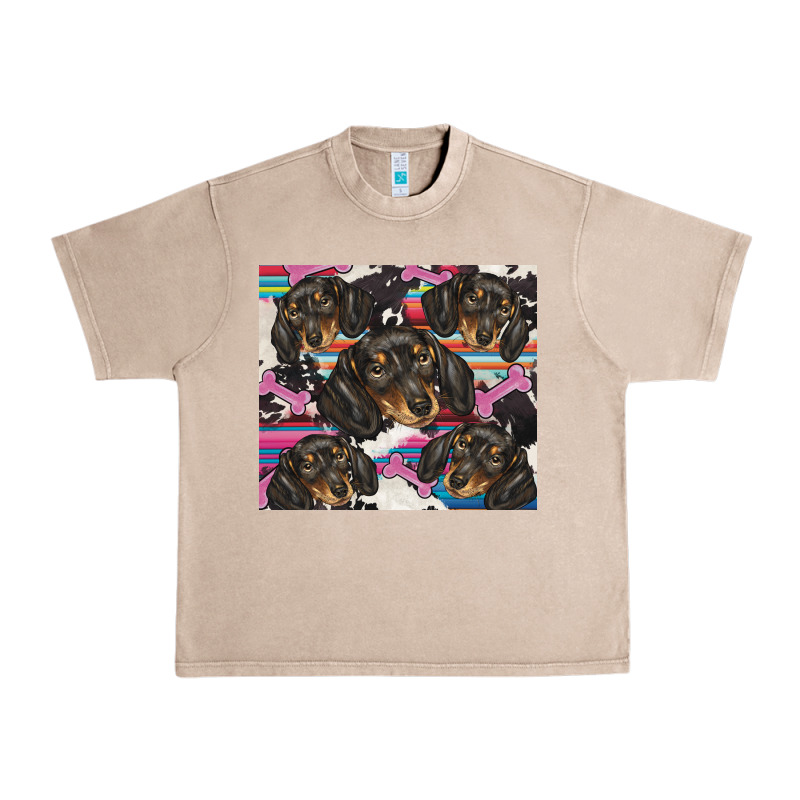 Dachshund Urban Heavy Tee by BarkalooDesign | Teevron