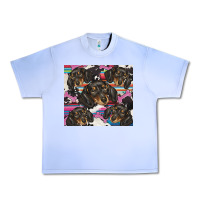 Grape Ice dachshund Urban Heavy Tee - BarkalooDesign