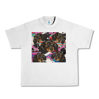 Lunar Rock dachshund Urban Heavy Tee - BarkalooDesign