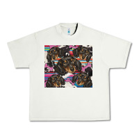 Pistachio dachshund Urban Heavy Tee - BarkalooDesign