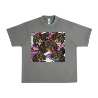 Tornado dachshund Urban Heavy Tee - BarkalooDesign