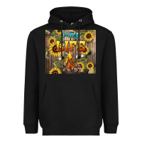 Black camp life Heavyweight Hoodie - NancyCooperArtShop