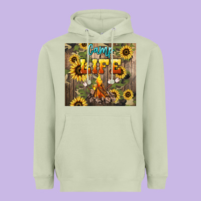 Camp Life Heavyweight Hoodie Designed By Nancycooperartshop