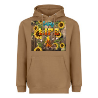 Toasted Coconut camp life Heavyweight Hoodie - NancyCooperArtShop