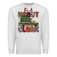 Oatmeal Heather it s a beaut clark Premium Sweatshirt - MaliasSmallBusiness
