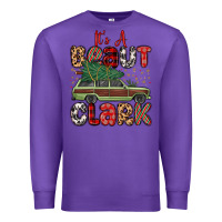 Purple it s a beaut clark Premium Sweatshirt - MaliasSmallBusiness
