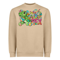 Easter Saurus Rex Easter Day Heavyweight Sweatshirt | Teevron