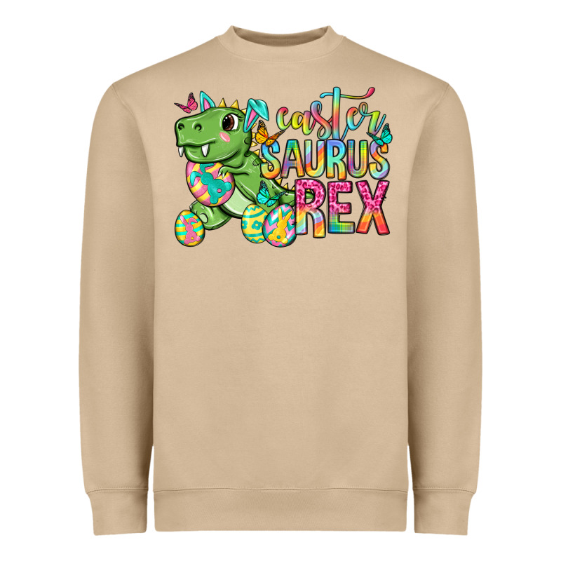 Easter Saurus Rex Easter Day Heavyweight Sweatshirt by Neo Western | Teevron