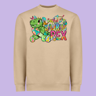 Easter Saurus Rex Easter Day Heavyweight Sweatshirt Designed By Neo Western