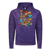 Cloud Purple love american football Vintage Hoodie - Zillion Design Studio
