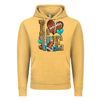 Vintage Mustard love american football Vintage Hoodie - Zillion Design Studio