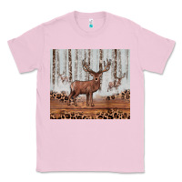 Bubblegum Pink reinder Classic Tee - JahusDesignShop