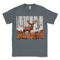 Charcoal Heather reinder Classic Tee - JahusDesignShop