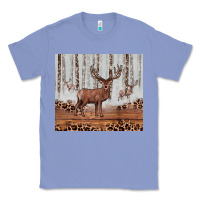 Colony Blue reinder Classic Tee - JahusDesignShop