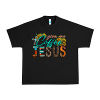Black give me coffee jesus Urban Heavy Tee - RacoonDesign