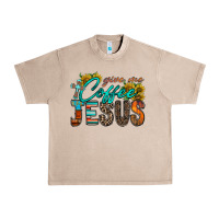 French Oak give me coffee jesus Urban Heavy Tee - RacoonDesign
