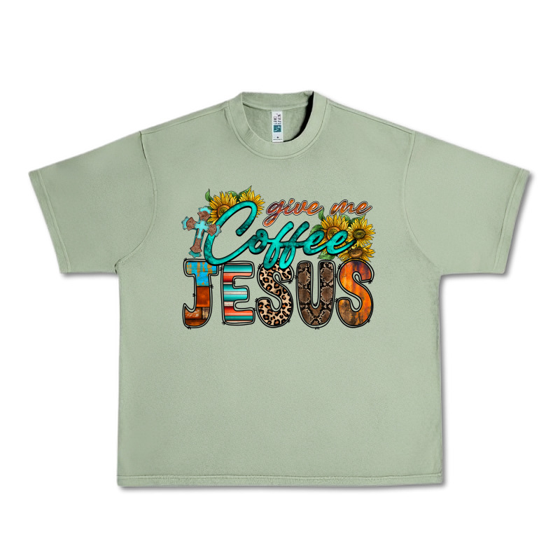 Give Me Coffee Jesus Urban Heavy Tee by RacoonDesign | Teevron