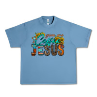 Pebble Blue give me coffee jesus Urban Heavy Tee - RacoonDesign