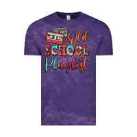 Cloud Purple old school playlist cassette Vintage Tee - FaDigitalArtStudio