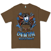 Cacao dental assistant messy bun Premium Tee - BarkalooDesign