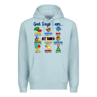 Blue Mist god says i am autism Premium Hoodie - Artiststas