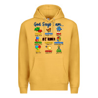 Mustard god says i am autism Premium Hoodie - Artiststas