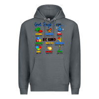 Rock god says i am autism Premium Hoodie - Artiststas