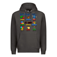 Smoke god says i am autism Premium Hoodie - Artiststas