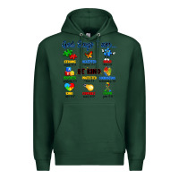 Sports Green god says i am autism Premium Hoodie - Artiststas