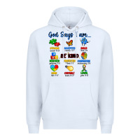 White god says i am autism Premium Hoodie - Artiststas