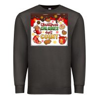 Smoke christmas calories don't count Premium Sweatshirt - MaliasSmallBusiness