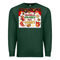 Sports Green christmas calories don't count Premium Sweatshirt - MaliasSmallBusiness