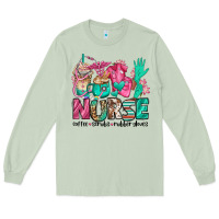 Matcha nurse coffee scrubs rubber gloves Long Sleeve Tee - Jasminsmagicworld