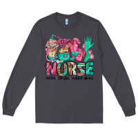 Smoke nurse coffee scrubs rubber gloves Long Sleeve Tee - Jasminsmagicworld