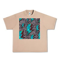 Burro turquoise lightning bolt seamless pattern Urban Heavy Tee - HRA Design Shop