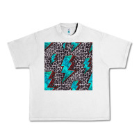 Lunar Rock turquoise lightning bolt seamless pattern Urban Heavy Tee - HRA Design Shop