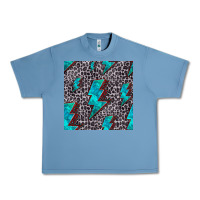 Pebble Blue turquoise lightning bolt seamless pattern Urban Heavy Tee - HRA Design Shop