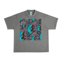 Tornado turquoise lightning bolt seamless pattern Urban Heavy Tee - HRA Design Shop
