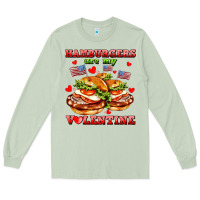 Matcha hamburger are my valentine Long Sleeve Tee - AdoDesignShop