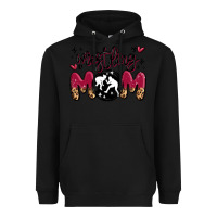 Black wrestling mom Heavyweight Hoodie - MaliasSmallBusiness
