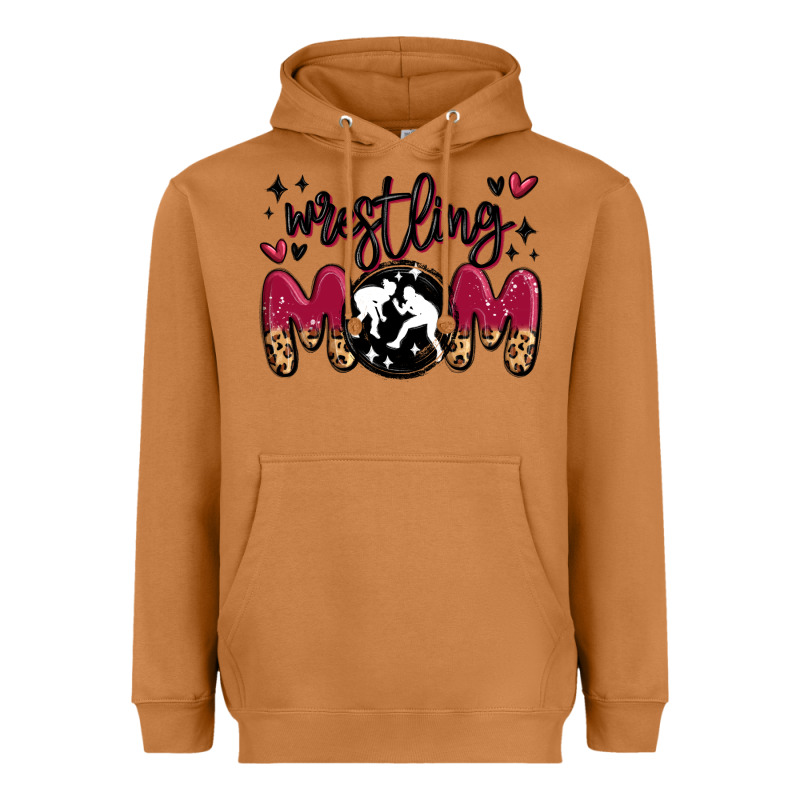 Wrestling Mom Heavyweight Hoodie by MaliasSmallBusiness | Teevron