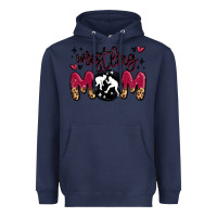 Navy wrestling mom Heavyweight Hoodie - MaliasSmallBusiness