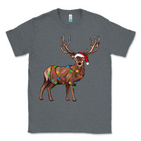 Charcoal Heather reindeer Classic Tee - JahusDesignShop