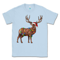 Dusty Blue reindeer Classic Tee - JahusDesignShop