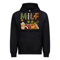 Black Milf Man I Love Fall Urban Hoodie - texasbilliewilder